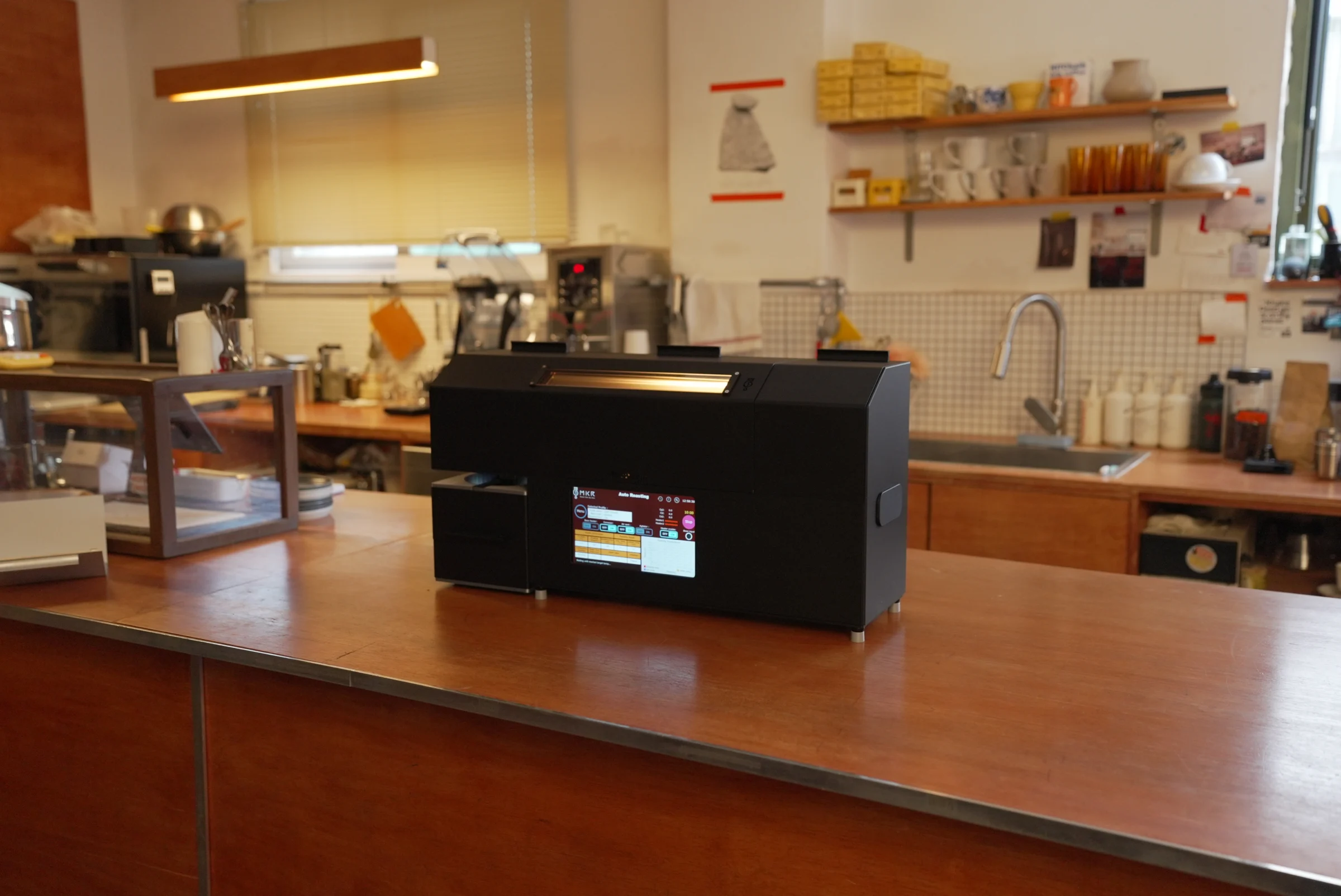 ROASTREAM in a working coffee studio
